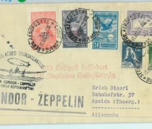 94092 - ARGENTINA - POSTAL HISTORY - COVER to GERMANY via ZEPPELIN 1932   #  173