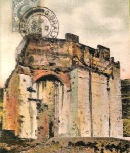ac6291  - GIBRALTAR - VINTAGE   POSTCARD -  The old Moorish Castle