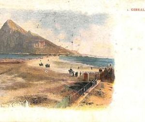 ac6294  - GIBRALTAR - VINTAGE   POSTCARD - 1923