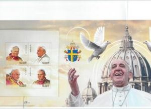 79316 - Mozambique - STAMP PROOFS -  RELIGION Pope John Paul II 2014 - set of 2