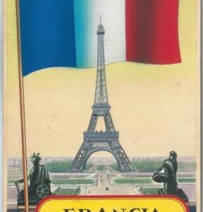 71179 -  ITALY  - HAND PAINTED card by ZSOLT- FRANCE Tour EIFFEL - Flags