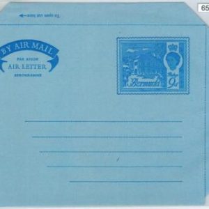 65817  - BERMUDA  - Postal History -  POSTAL STATIONERY : AEROGRAMME