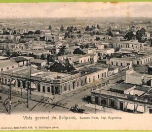 af0079 - ARGENTINA - VINTAGE POSTCARD - Belgrano,Buenos Aires  - 1904