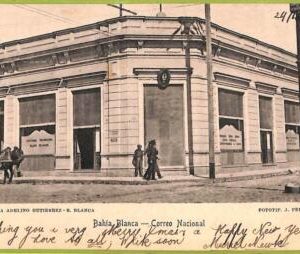 af0053 - ARGENTINA - VINTAGE POSTCARD - Bahia Blanca - Correo Nacional - 1907