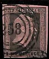 94907 5bB - Germany PRUSSIA Prussen - STAMPS - Michel #  2 - very fine USED