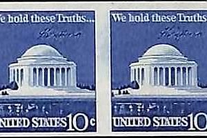 94800e - USA - STAMPS - SC # 1520b  IMPERF PAIR - MNH  Architecture