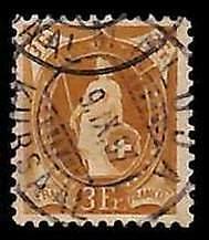 95021bC - SWITZERLAND  -  STAMP -   Yvert #  80 -   Very Fine USED