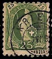 95006cB  - SWITZERLAND  -  STAMP -   Yvert #  82  -  USED