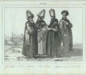 84914 - TURKEY  - VINTAGE Italian Engraving 1800's