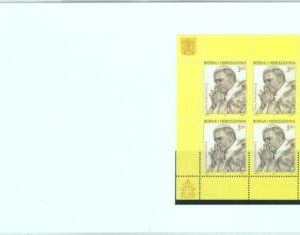 86818 - Bosnia Herzegovina - STAMP official folder 1997 - Pope John Paul II