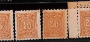 76580 - United States - STAMPS - Scott #  TELEGRAPH 11T 1/4  Mint mixed MH + MNH