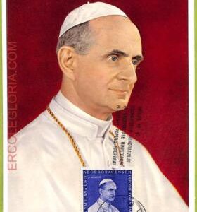 ad3276 - VATICAN - Postal History - MAXIMUM CARD - RELIGION, Pope