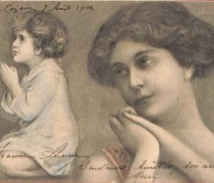 Lib7821 - VINTAGE POSTCARD -  Glamour  ARTIST SIGNED - PATELLA  1902