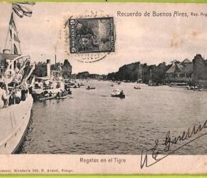 af0109 - ARGENTINA - VINTAGE POSTCARD - Buenos Aires