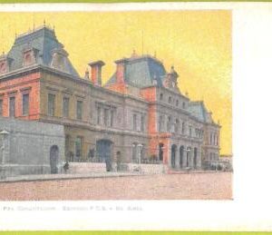 af0318 - ARGENTINA - VINTAGE POSTCARD - Buenos Aires - Plaza Constitucion