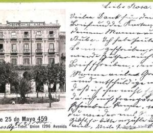 af0332 - ARGENTINA - VINTAGE POSTCARD - Buenos Aires - Calle 25 Mayo 459 - 1904