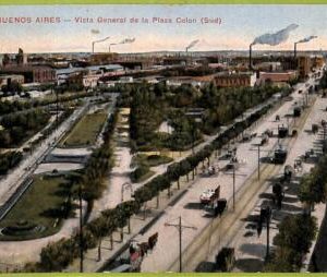 af0251 - ARGENTINA - VINTAGE POSTCARD - Buenos Aires - Plaza Colon
