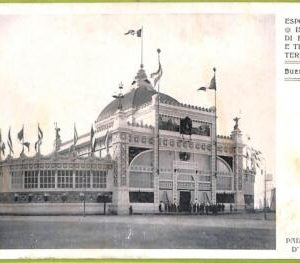 af0412 - ARGENTINA - VINTAGE POSTCARD - Buenos Aires - Padiglione d'Italia