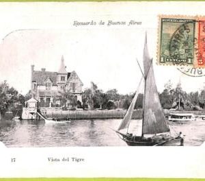 af0255 - ARGENTINA - VINTAGE POSTCARD-Buenos Aires - Tigre - 1903