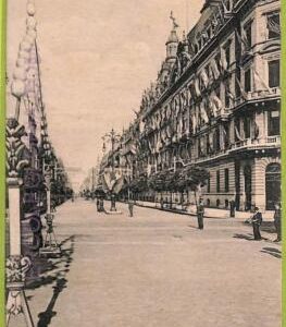af0413 - ARGENTINA - VINTAGE POSTCARD - Buenos Aires - Avenida de Mayo - 1910