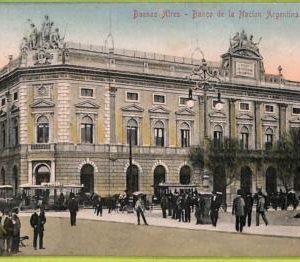 af0259 - ARGENTINA - VINTAGE POSTCARD - Buenos Aires - Nacional Bank