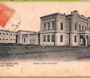 af0419 - ARGENTINA - VINTAGE POSTCARD - Buenos Aires - Carcel de Dolores - 1913