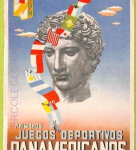 af0416 - ARGENTINA - VINTAGE POSTCARD - Buenos Aires - Flag