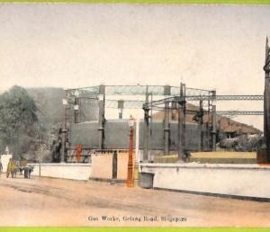 ae9277 - SINGAPORE -  VINTAGE POSTCARD - Gus Works, Gelang Road