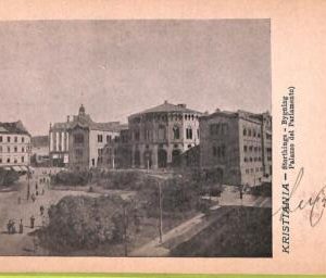 ad1843 - NORWAY - VINTAGE POSTCARD - Kristiania - 1900