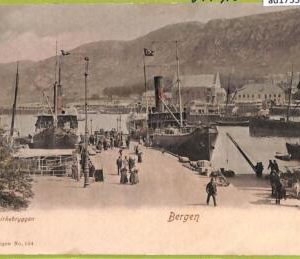 ad1733 - NORWAY - VINTAGE POSTCARD - Bergen - 1910