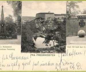 ad1996 - NORWAY - VINTAGE POSTCARD - Halden, Fredriksten - 1905