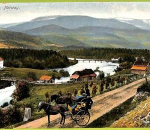 ad1987 - NORWAY - VINTAGE POSTCARD -  Voss