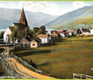 ad1986 - NORWAY - VINTAGE POSTCARD -  Vossevangen