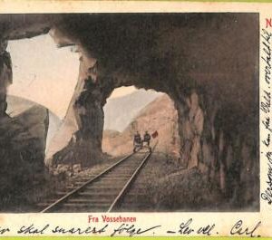 ad1982 - NORWAY - VINTAGE POSTCARD - Fra Vossebaden