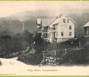 ad1983 - NORWAY - VINTAGE POSTCARD -  Vossestranden, Vinje Hotel