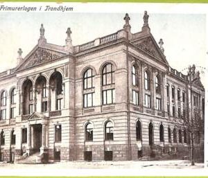 ad1962 - NORWAY - VINTAGE POSTCARD - Frimurerlogen i Trondhjem  - 1902