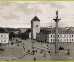 ad1958 - NORWAY - VINTAGE POSTCARD - Trondhjem, Torvet