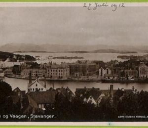ad1915 - NORWAY - VINTAGE POSTCARD - Stavanger - 1912