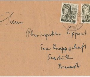 66471 - GERMANY SAAR - Postal History -   COVER  : MINING miner