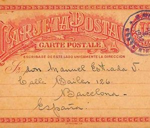 ad6221 - COSTA RICA - POSTAL HISTORY -   STATIONERY CARD to SPAIN  1932