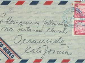 86055 - GUATEMALA - POSTAL HISTORY -   AIRMAIL COVER to the USA