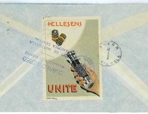 99848 - GUATEMALA - POSTAL HISTORY - Nice POSTER STAMP on COVER 1937  Batteries