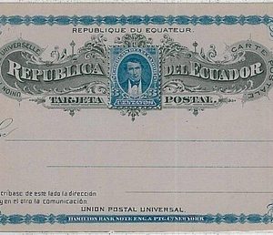 37502 - ECUADOR  -  POSTAL HISTORY - Stationery Card   -  3 CENTAVOS