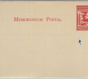 77175 - GUATEMALA - POSTAL HISTORY - STATIONERY COVER  1921 - PINHOLES - Trees