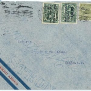 99856 - GUATEMALA - POSTAL HISTORY - AIRMAIL COVER   1933