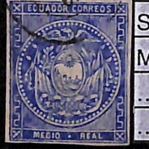 93139a - ECUADOR  - STAMP - Yvert # 1- USED Fine