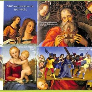 B1179 - TOGO  - ERROR MISPERF Stamp Sheet - 2023 - ART, Raphael