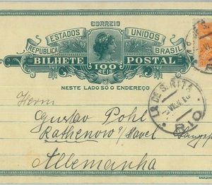 89559 - BRAZIL - Postal History -  POSTAL STATIONERY CARD to GERMANY 1924