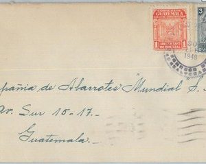 81670 - GUATEMALA -  POSTAL HISTORY -  COVER from QUEZALTENANGO  1948