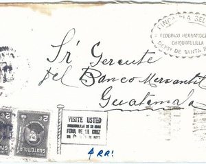 69267 - GUATEMALA - POSTAL HISTORY -  Internal Mail COVER 1948